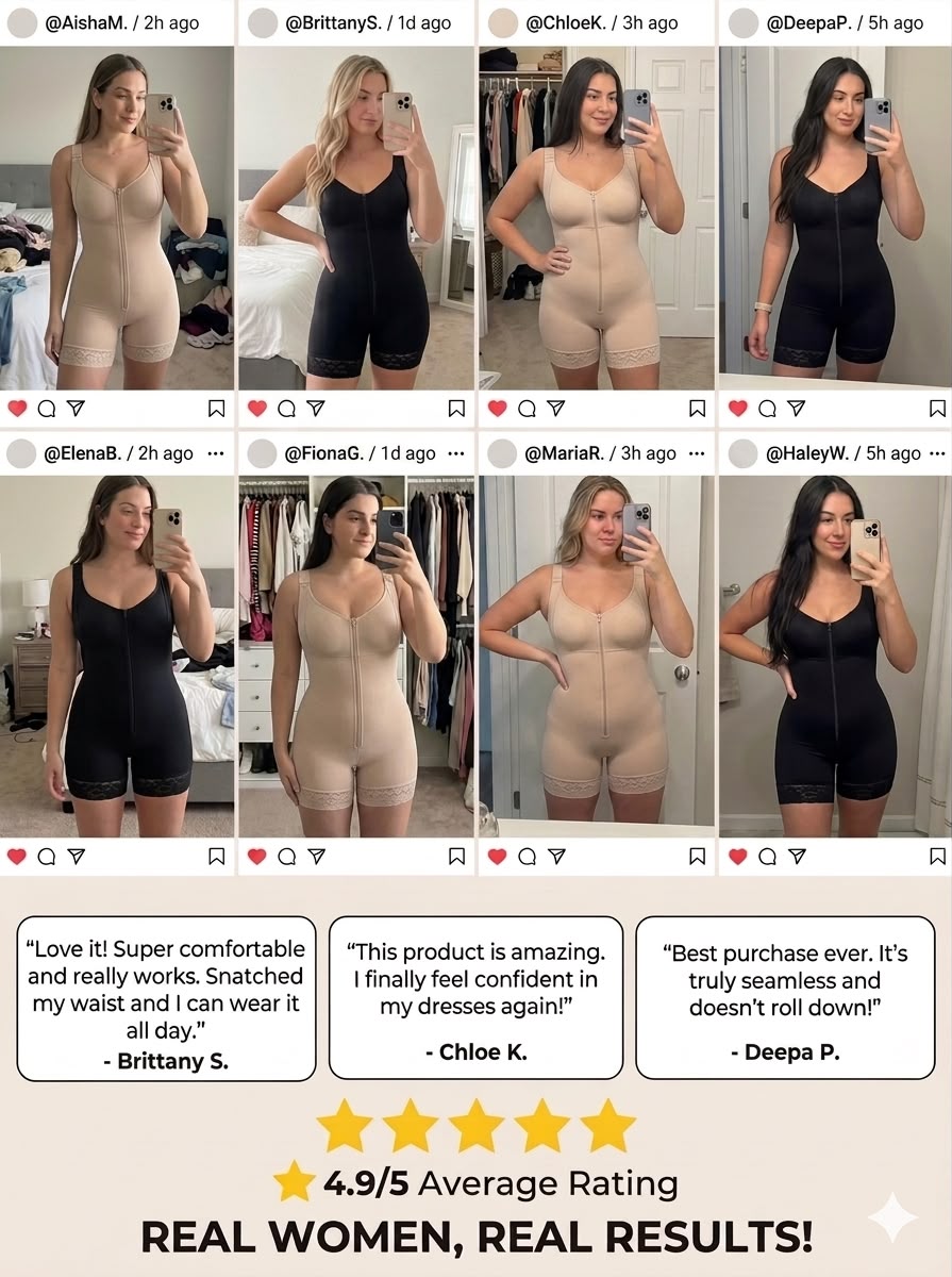 CURVÈRA body sculpt faja premium compression shapewear